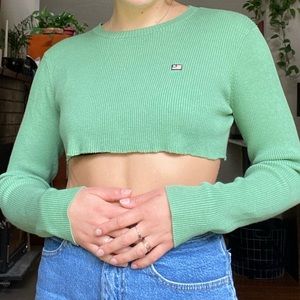 Copped Polo long sleeve